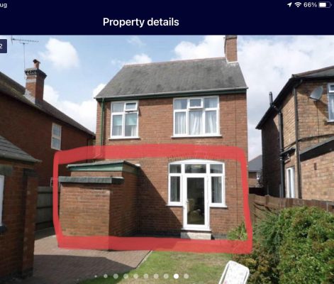 single story extension to my house in Warwickshire